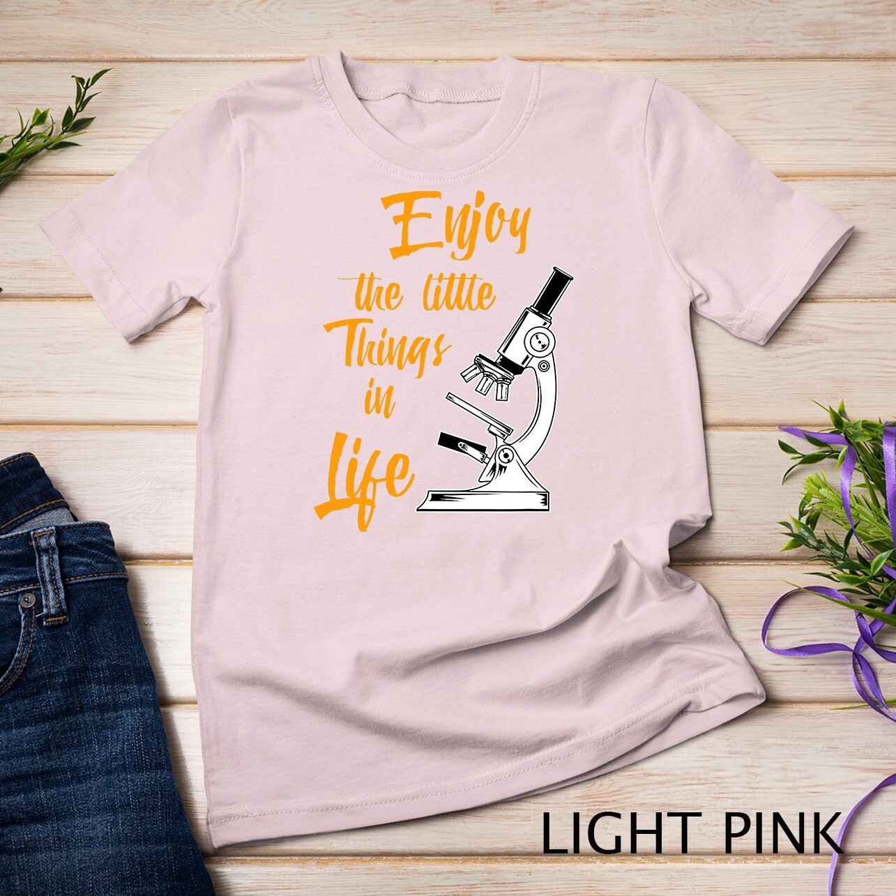 Biologist Microscope Laboratory – Funny Biology Pun Unisex T-shirt