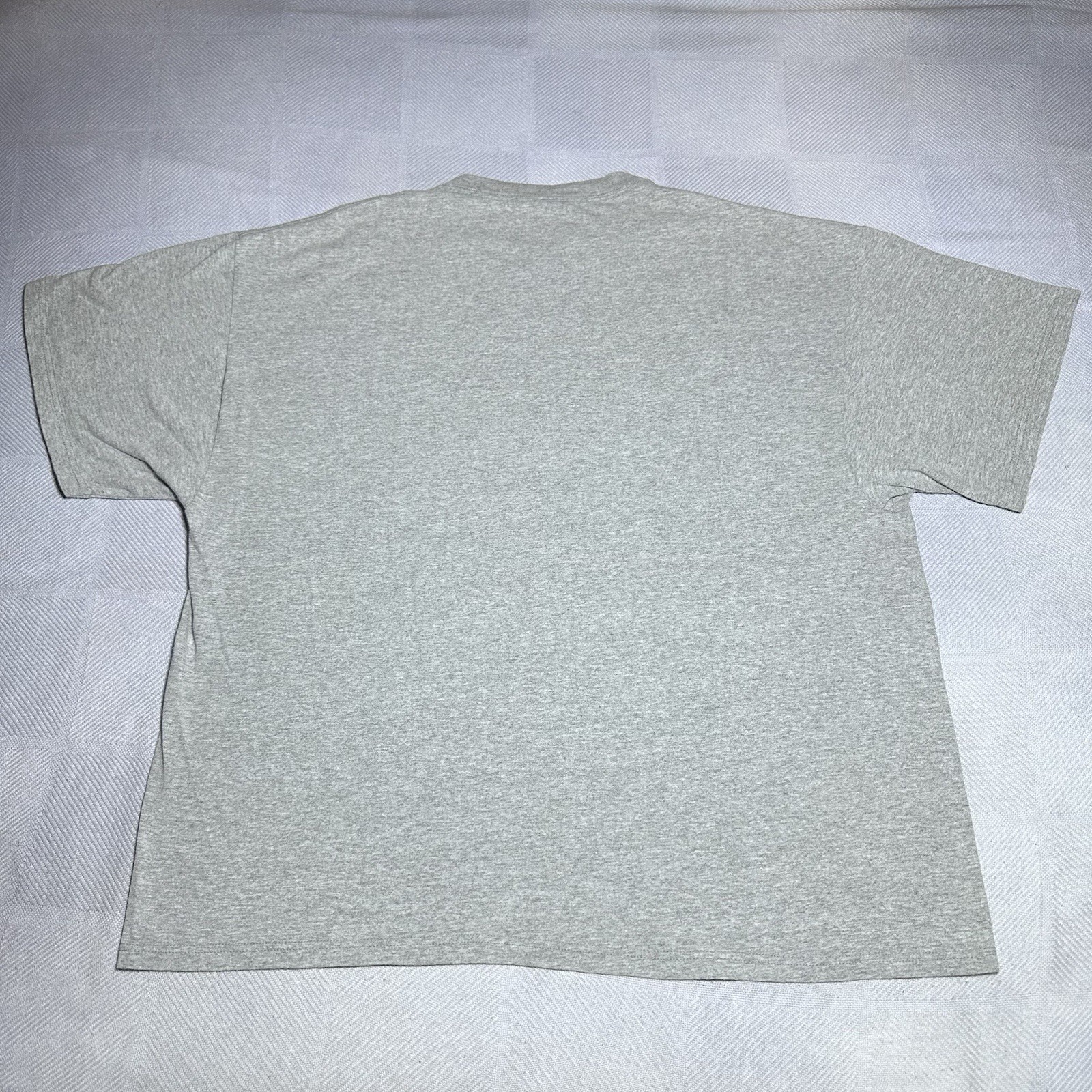 Vintage Y2K Good Better Best Fishing Adult Humor Gray Heather T-Shirt Size 2XL