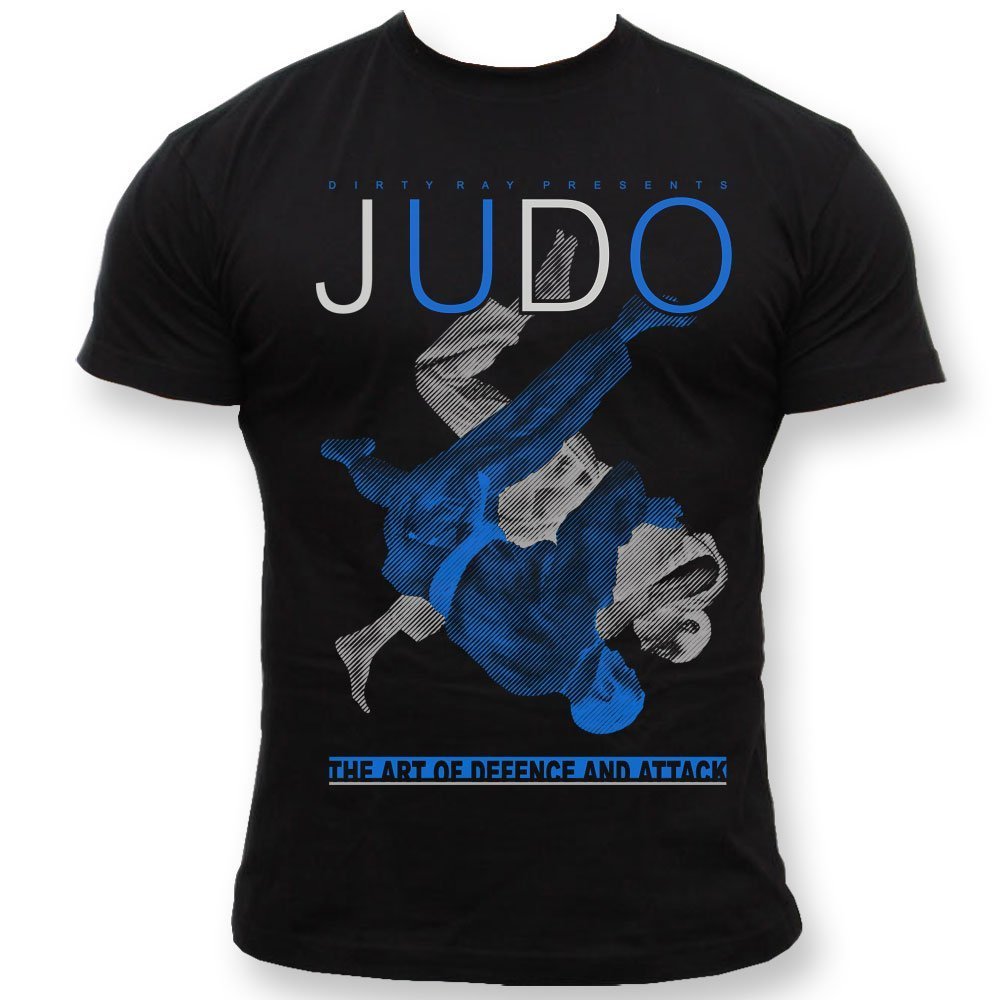 Dirty Ray Martial Arts MMA Judo Men&rsquo;s Short Sleeve Herren Kurzarm T-Shirt K20C