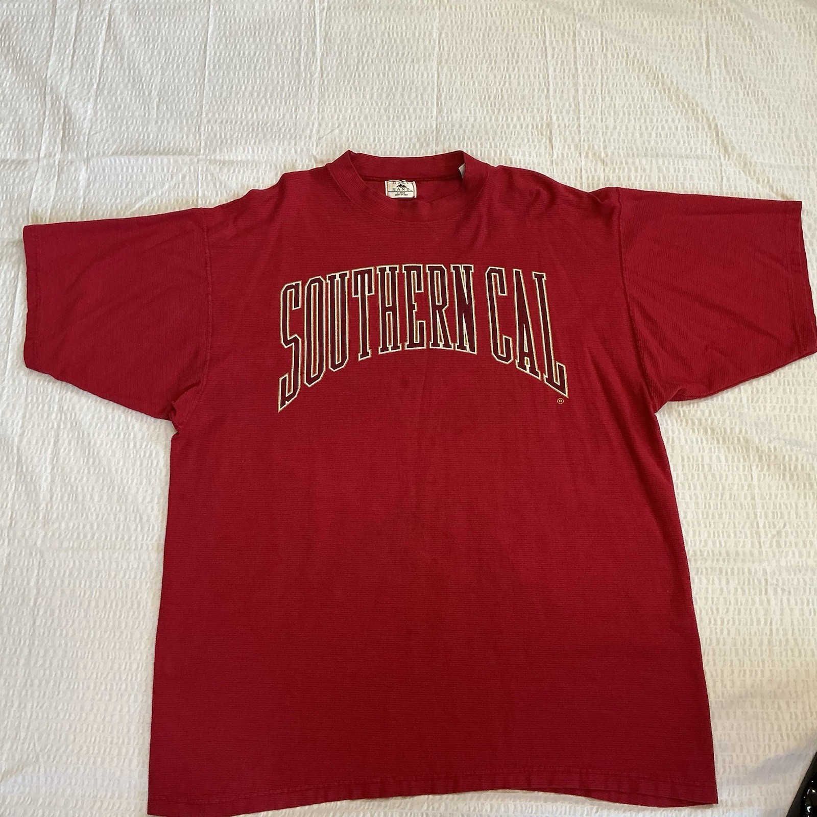 Vintage Galt Sand Southern Cal Men’s Size XL Red T Shirt Made in USA
