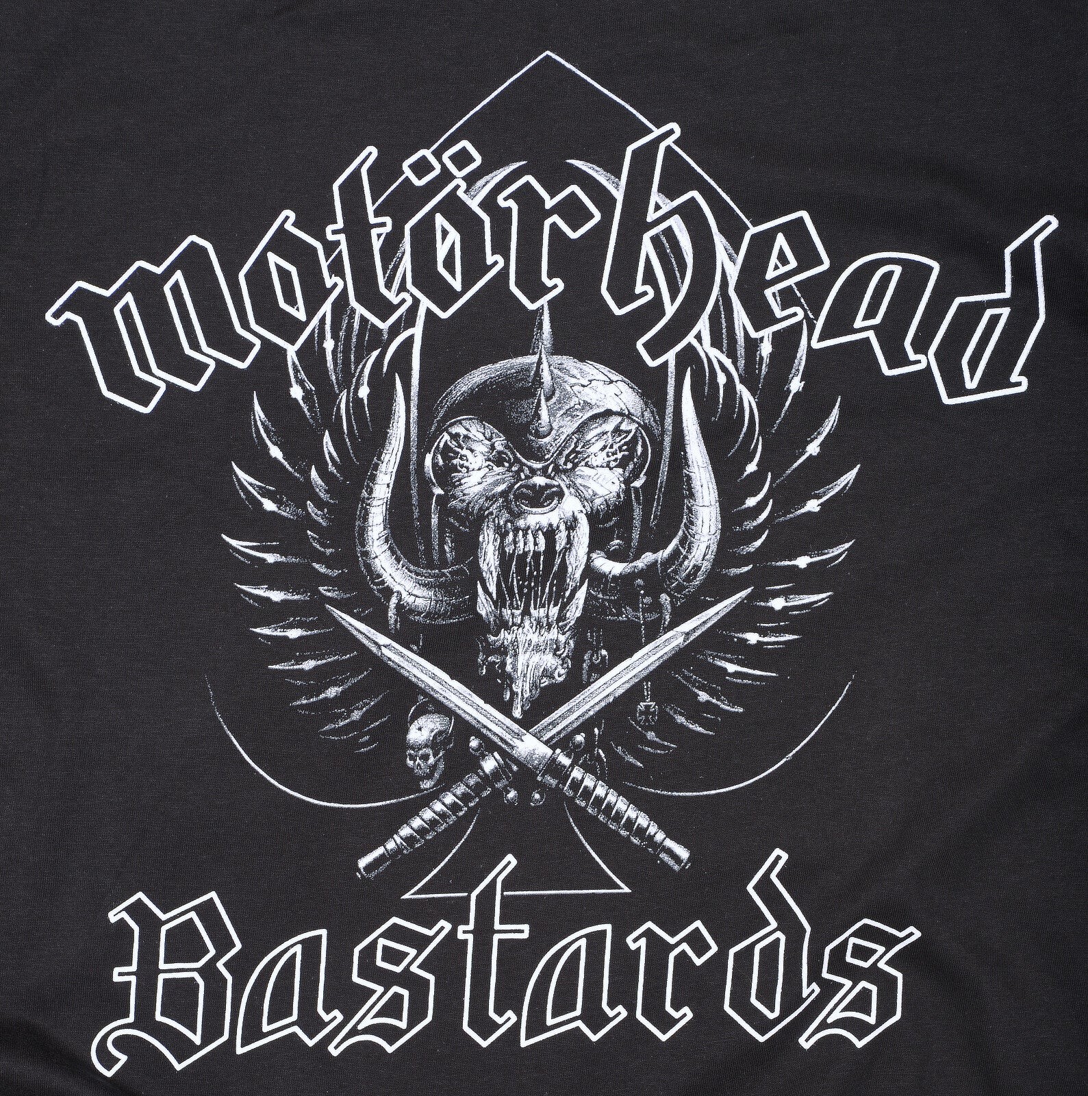 Motorhead T Shirt Official Bastards Ace Of Spades Lemmy New Black S M L XL XXL
