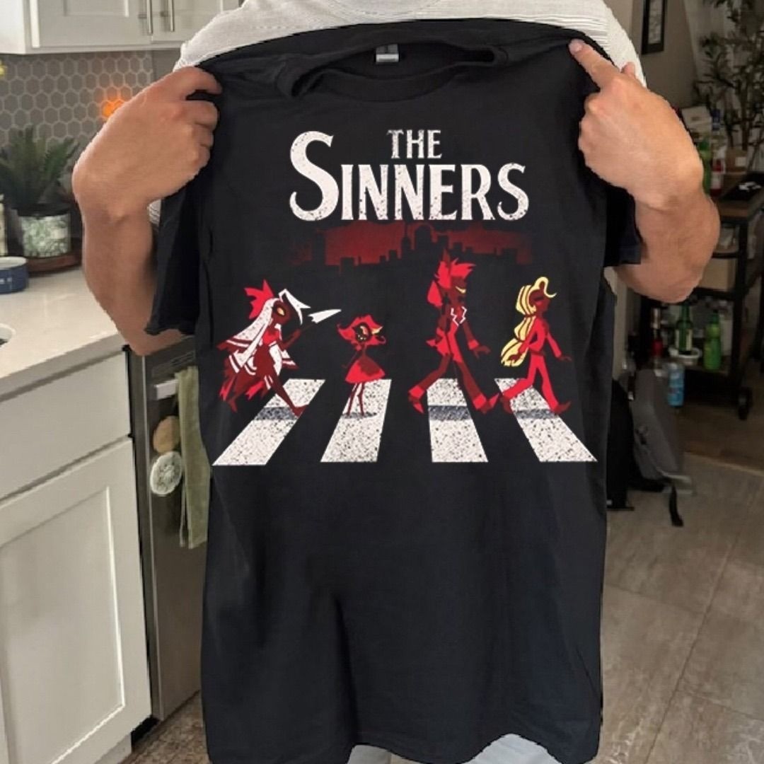Hazbin Hotel THE SINNERS Unisex T Shirt Gift For Fan S-5XL