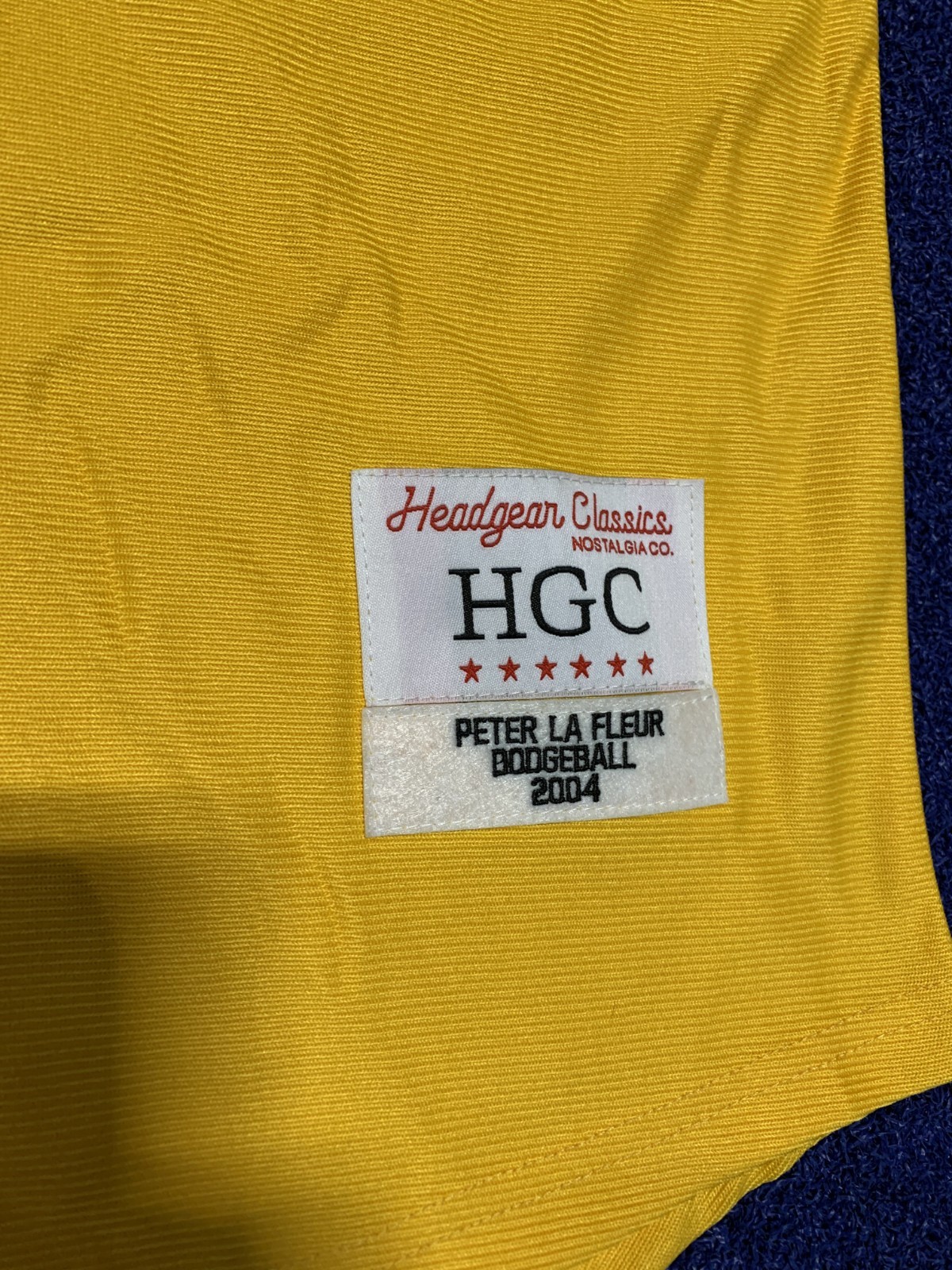 Vintage Headgear Classics Authentic Sewn Average Joes Peter La Fleur Jersey XL