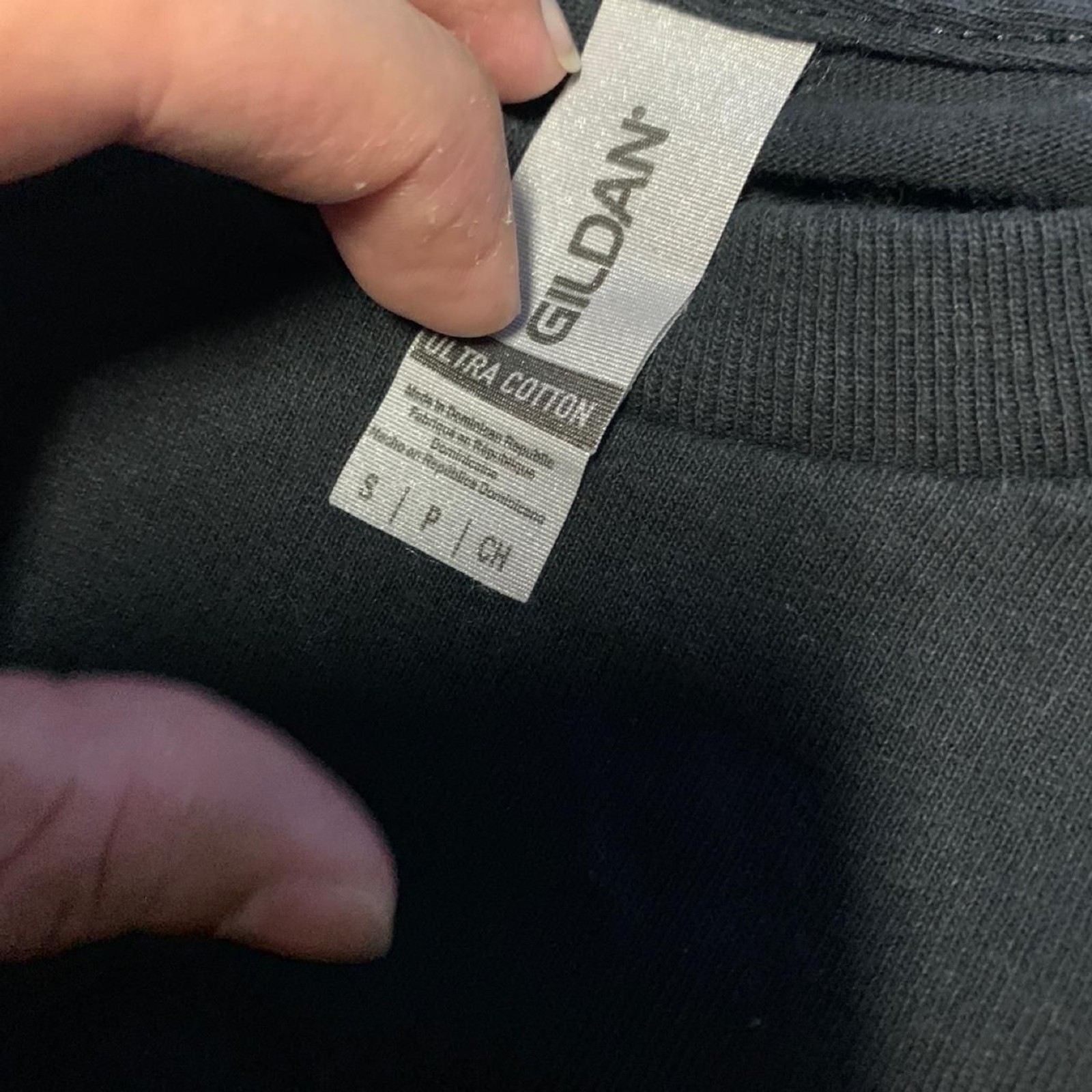Dead to Me Summer 2023 black cotton Small