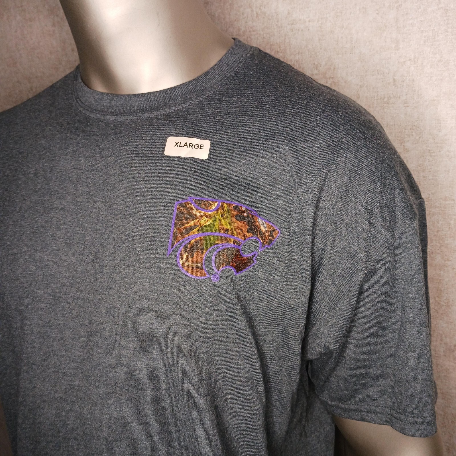 Kansas State Wildcats T Shirt Mens Size XL Hunting Fishing Outdoors