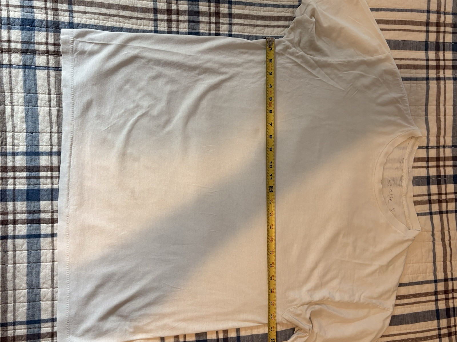 1980s Single Stitch White T Shirt Boxy Large