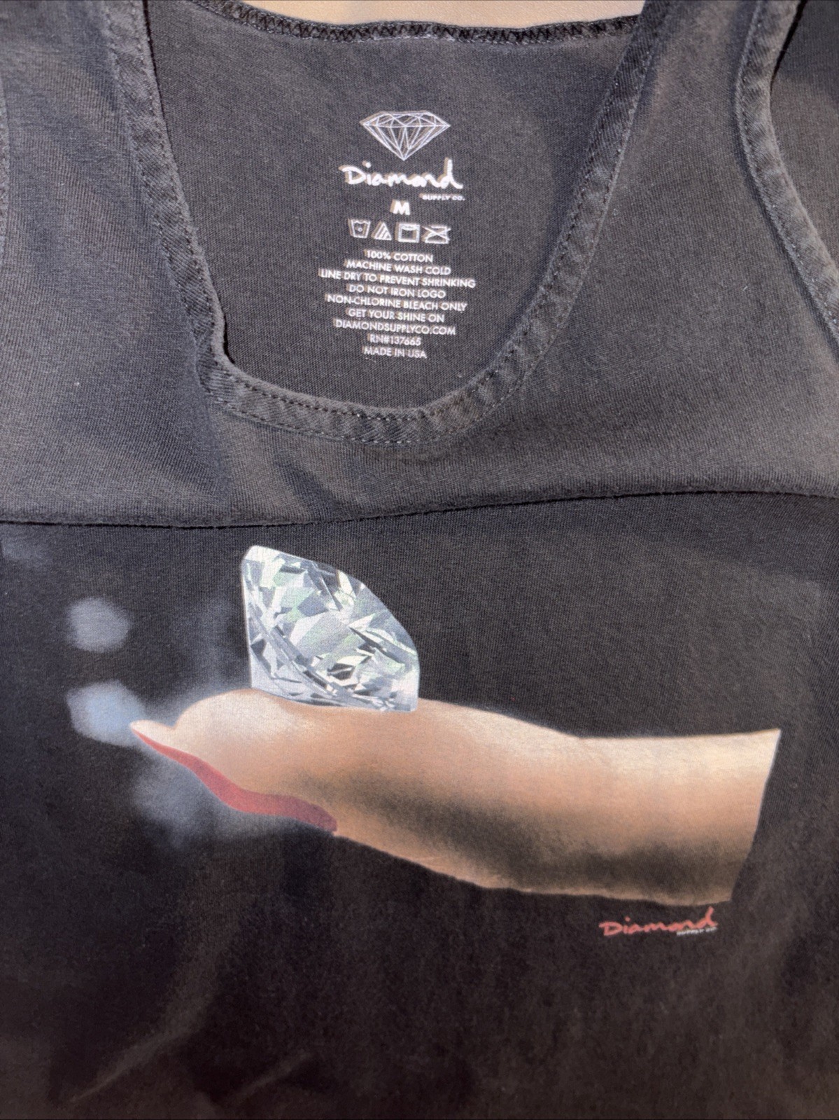 Diamond Supply Co. Men&rsquo;s Tank Top Size Medium