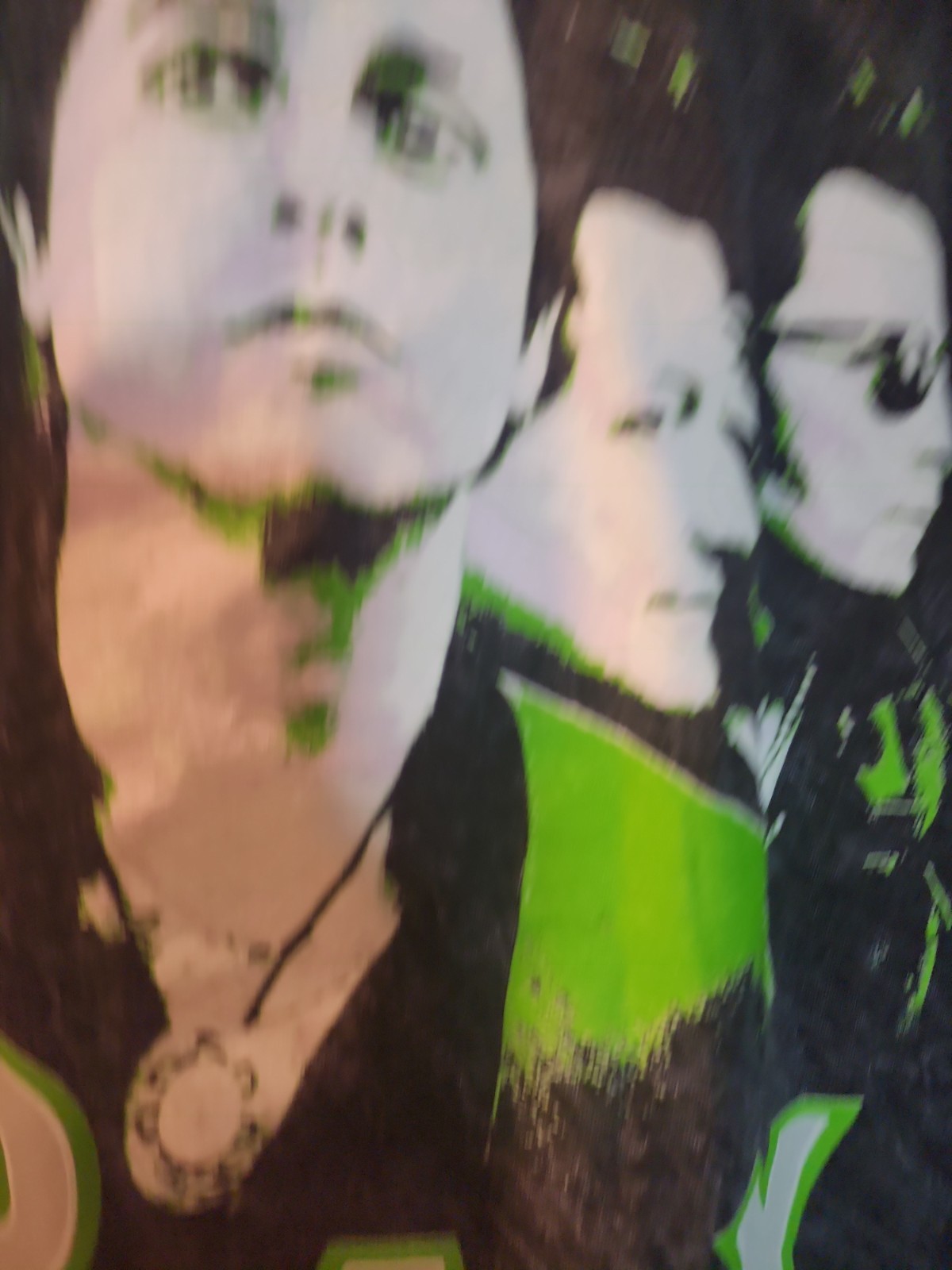 Men&rsquo;s Green Day Distressed Graphics T-Shirt in Tie-Dye Size: XL ColorTone