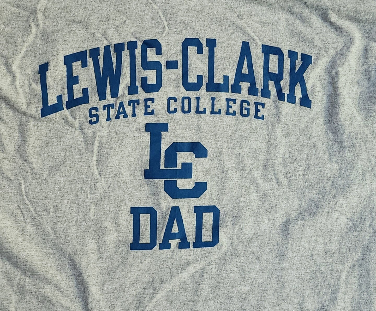 Lewis-Clark State College T-Shirt Sz Large LC Dad University Tee