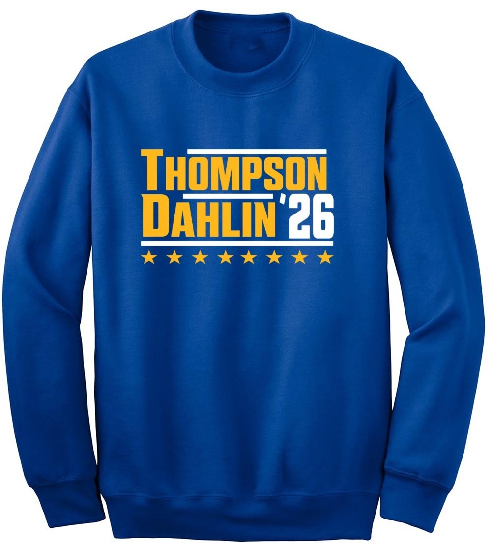 Tage Thompson Rasmus Dahlin Sabres Crewneck Crew Sweatshirt T-Shirt Adult 3XL
