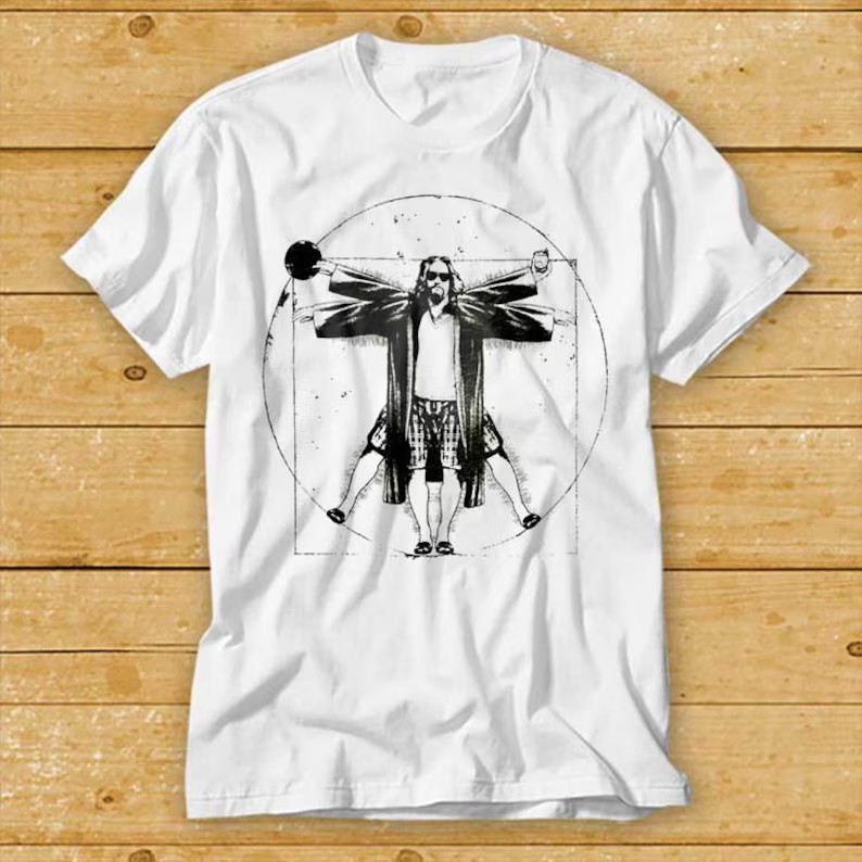 The Dude Big Lebowski Walter Da Vinci T-shirt, Gift For Friends