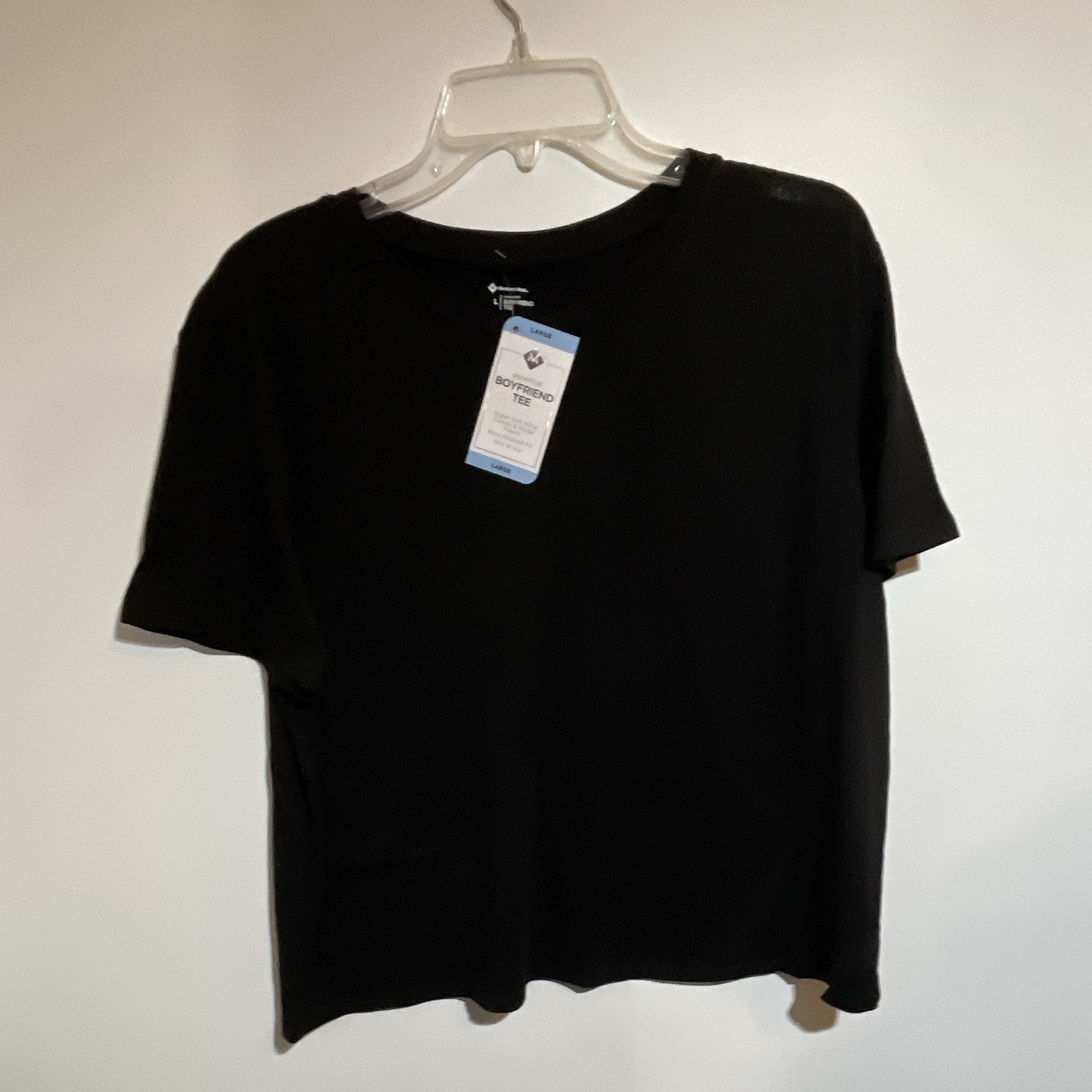 Member&rsquo;s Mark Men&rsquo;s Regular Fit Black Short Sleeve T-Shirt, Size L