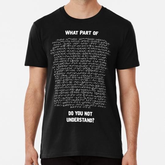 Standard Model Lagrangian S to 5XL Made in the USA T-Shirt