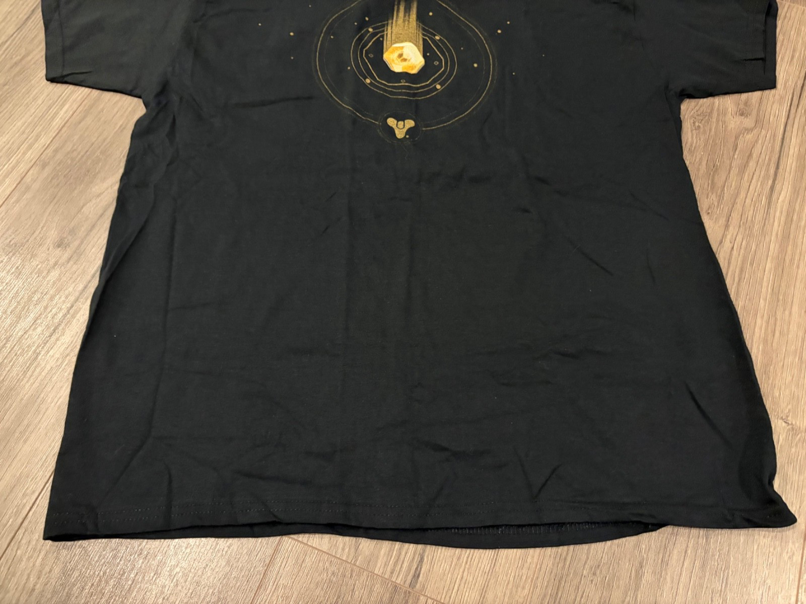 New Destiny Bungie Lootcrate Adult XL Black Graphic Gaming T Shirt
