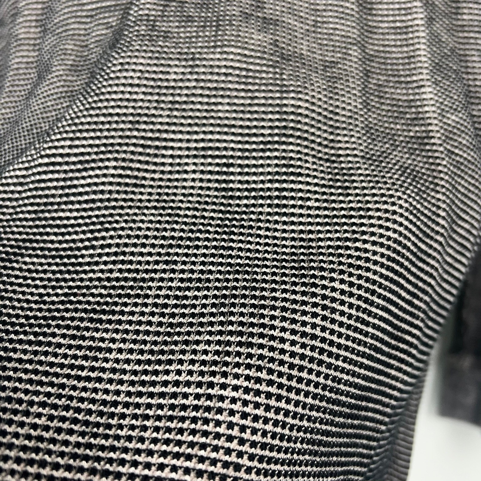 Club Monaco Mens Grey Waffle Knit Thermal Long Sleeve Crew Neck Shirt M Preppy