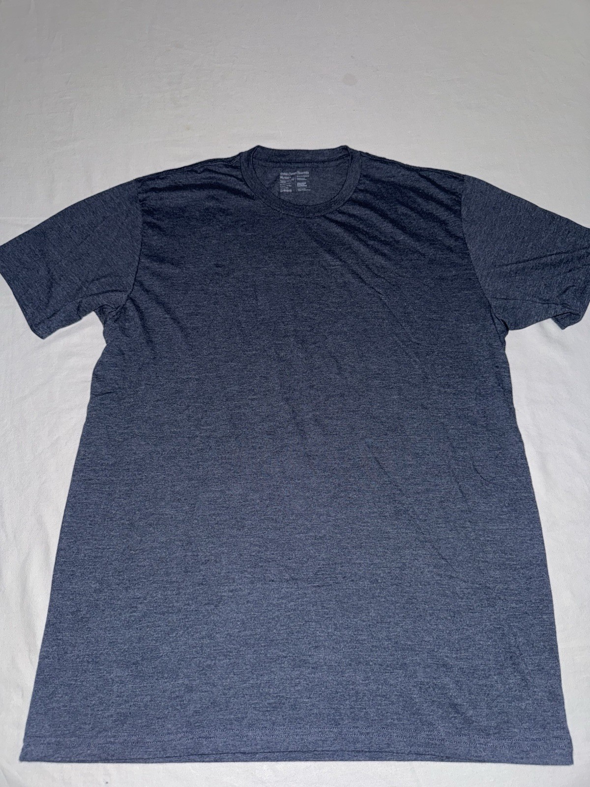 FRESH CLEAN THREADS Men’s Navy Blue Short Sleeve Crew Neck – XL Tall