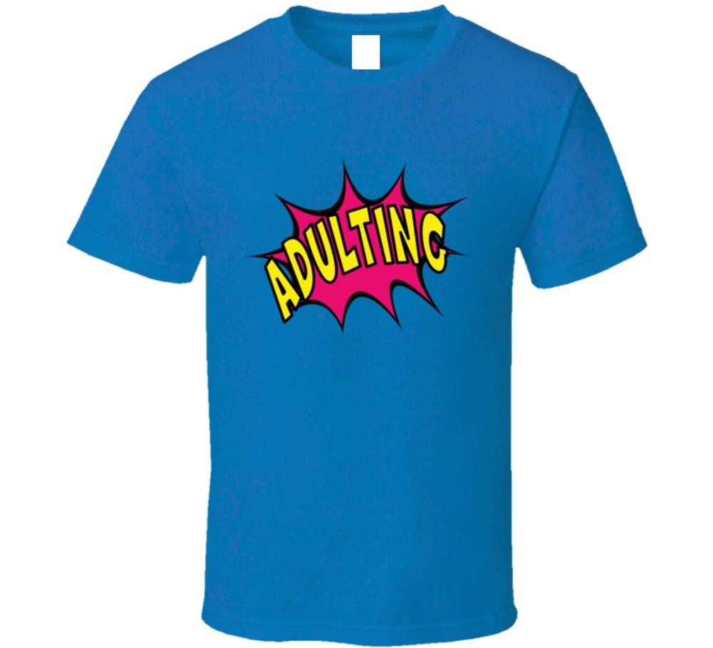 Retro Blast Adulting T Shirt