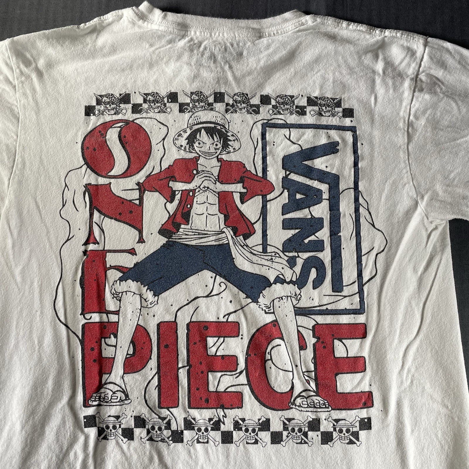 Vans x One Piece Shirt Mens Small Pirate Manga The One Piece Is Real Anime