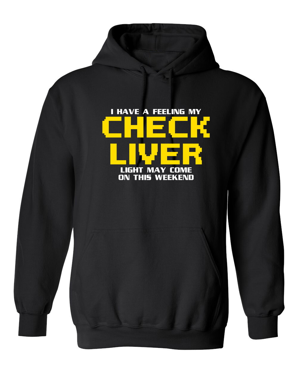 My Check Liver Graphics Novelty Sarcastic Humor Men&rsquo;s Hoodies
