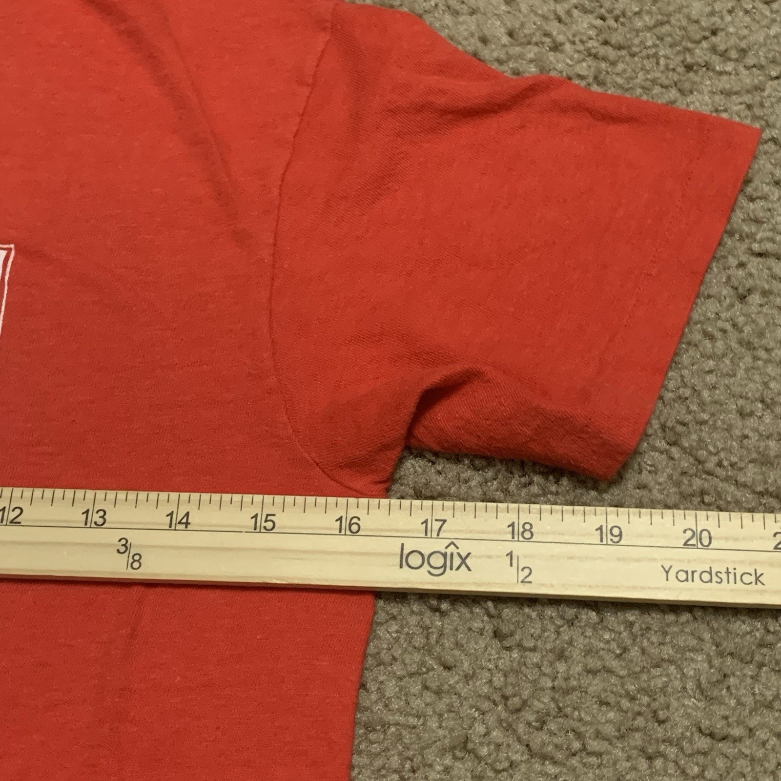 70s Hanes Coca Cola SMALL Red Shirt Indianapolis 500 Soda Racing Promo Vintage