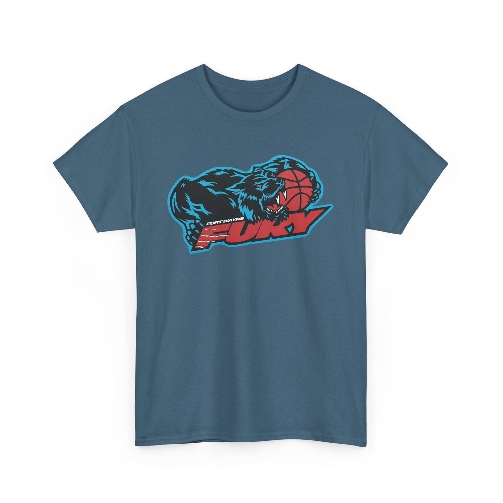 Fort Wayne Fury Indiana CBA Basketball 1991-2001 T-shirt