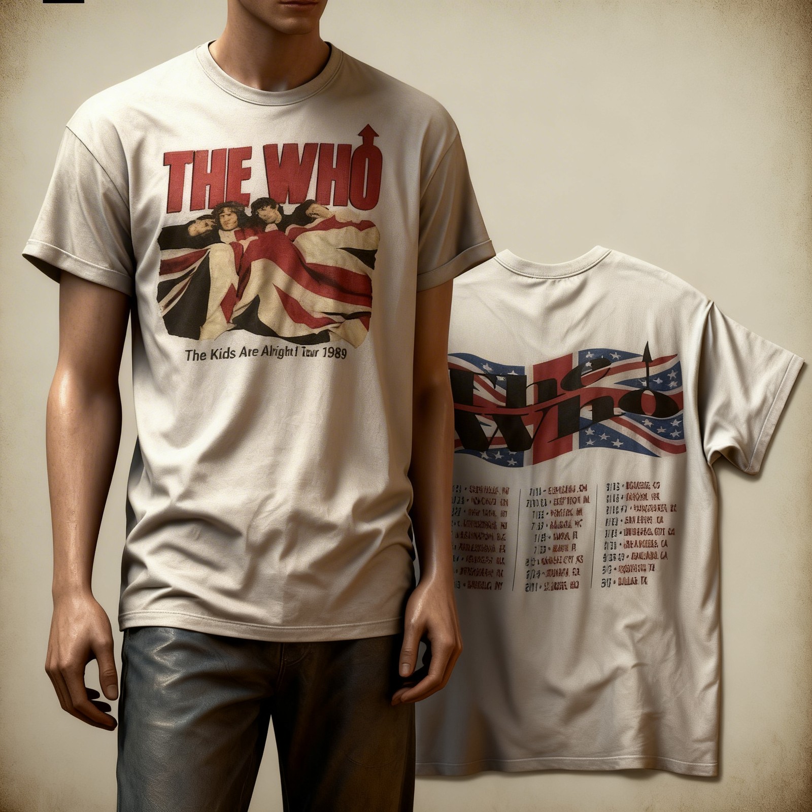 80s The Who Concert Tour Gift For Fan Unisex Tee