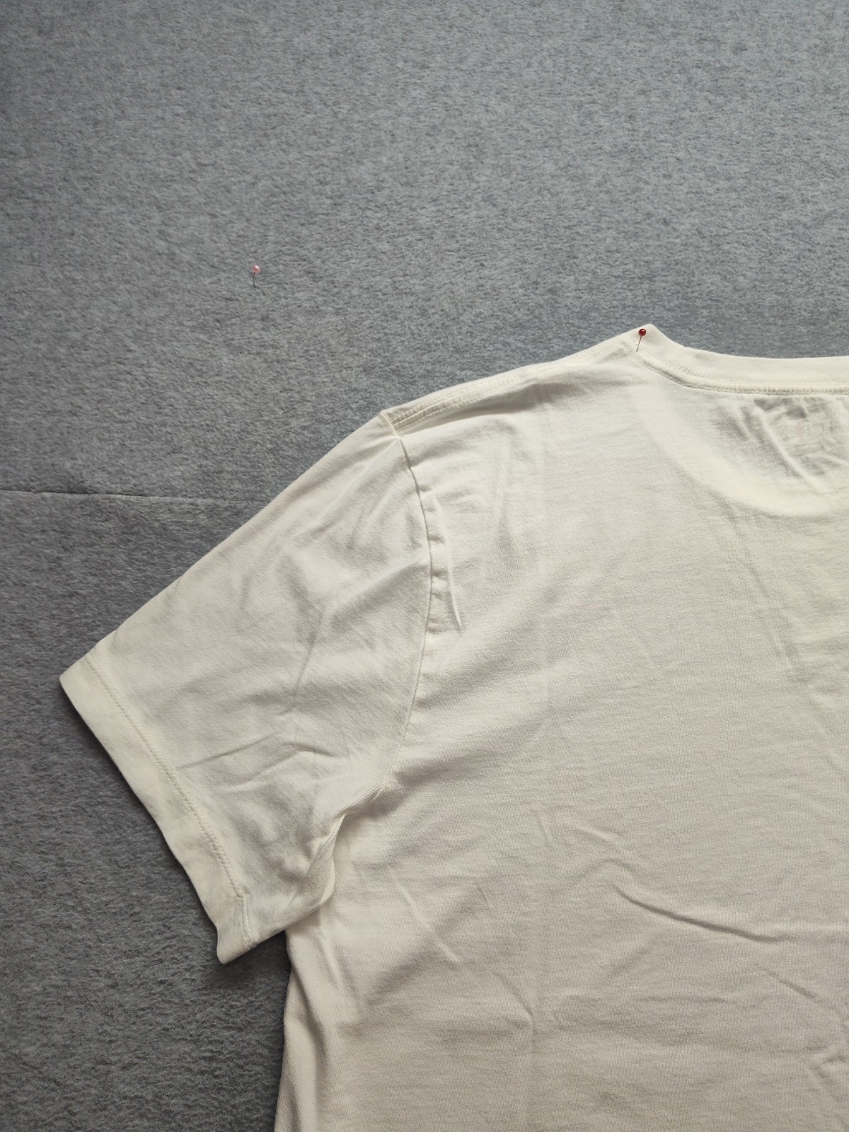 J Crew Men T Shirt M White 100% Cotton Classic Fit Short Sleeve Crew Neck Tee