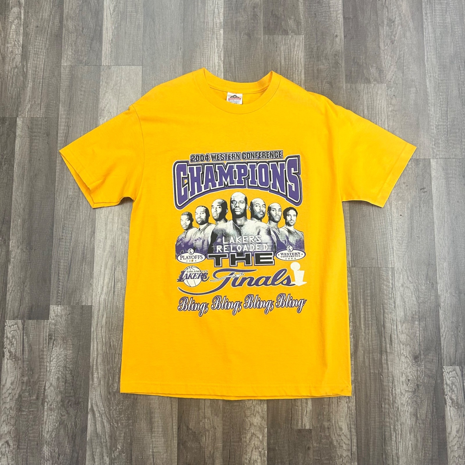 2004 Los Angeles Lakers Western Conference Champions T Shirt