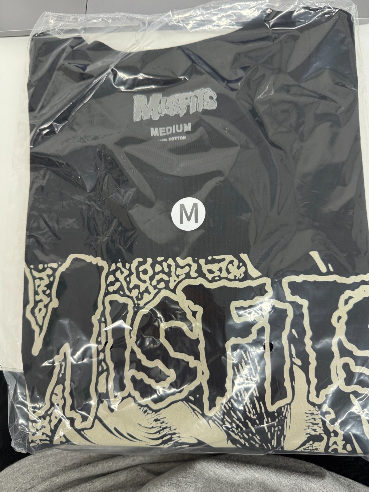 THE MISFITS HORROR EYE BALL GRAPHIC T SHIRT