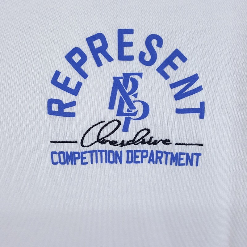 REPRESENT Shirt Mens XS White Crew Graphic Cut Off Sleeveless Tank Tee