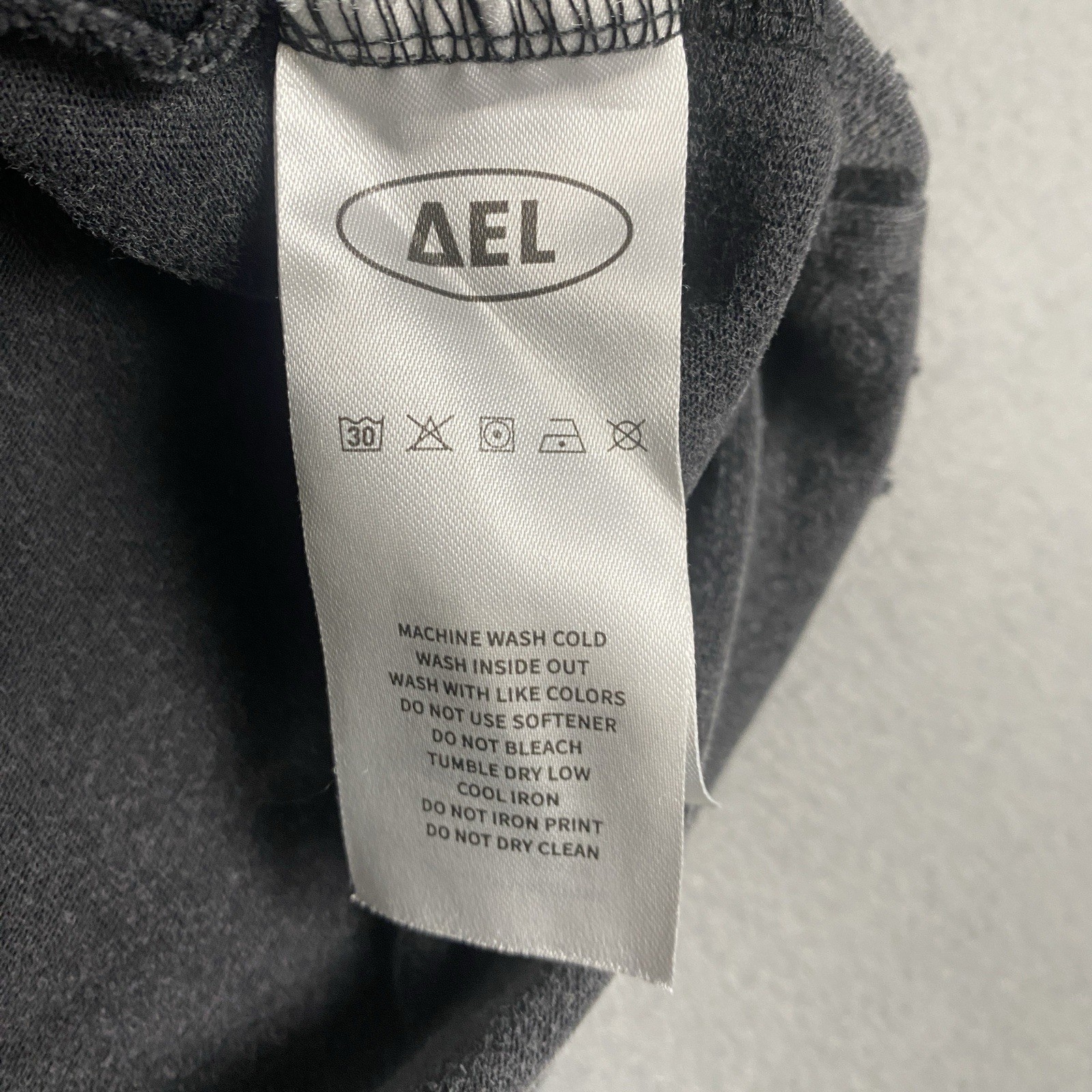 Name Funy Guerrilla Aelfric Eden Mens L Gray Graphic Short Sleeve T Shirt