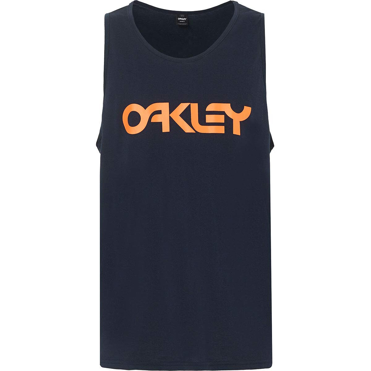 Oakley Men&rsquo;s Mark Ii Classic Tank Top Shirt Fathom Blue Logo Extra X-Small XS US