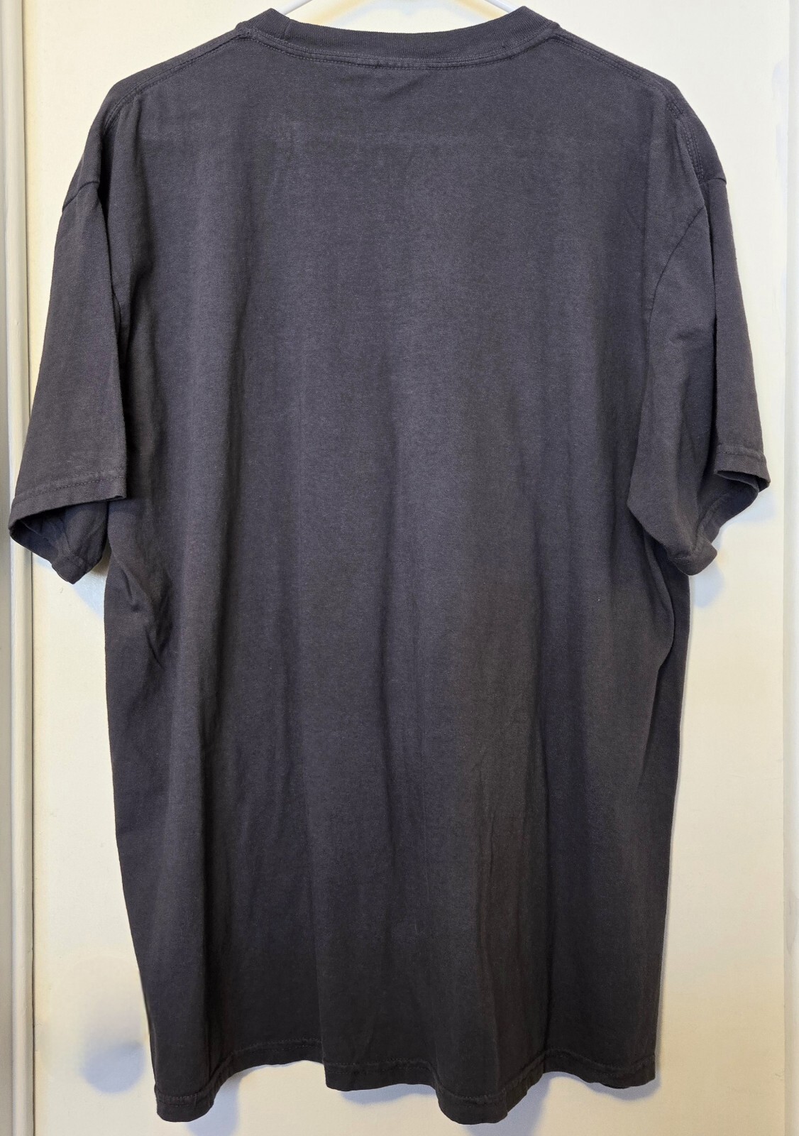 Gildan Classic Men&rsquo;s T-Shirt, With Graphics, XL – Gray, 100% Cotton PREOWNED