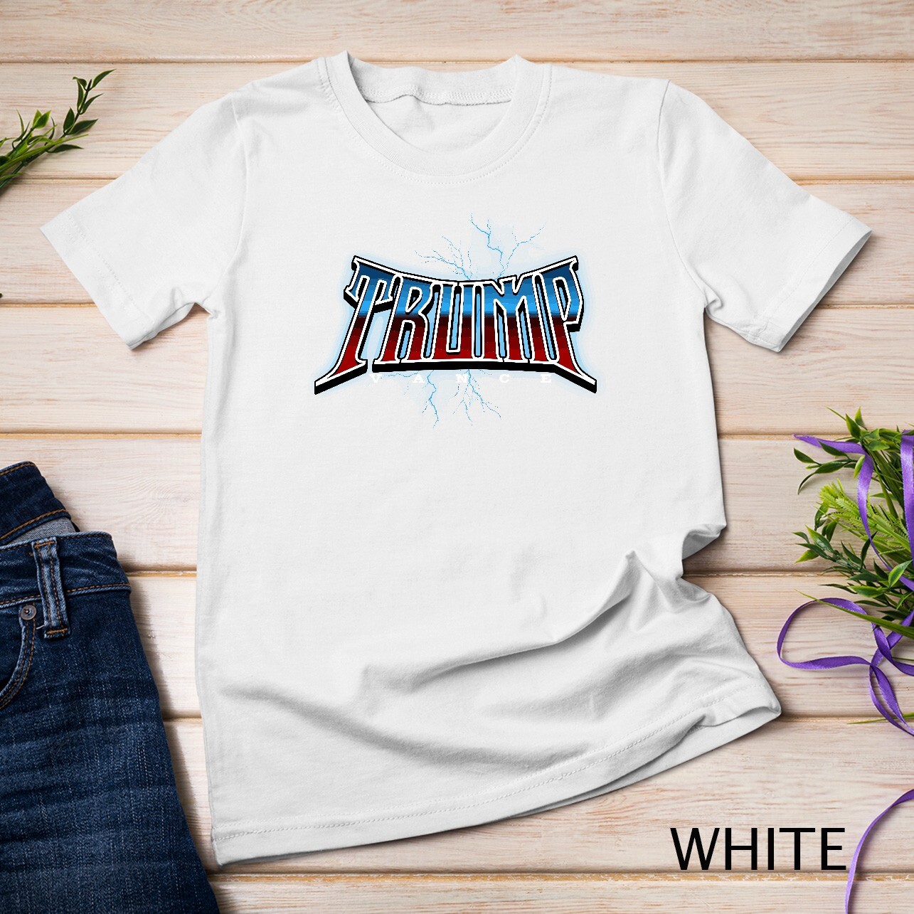 Cool Trump Vance Electric Tee Trump Lover Shirt President 2025 Unisex T-shirt