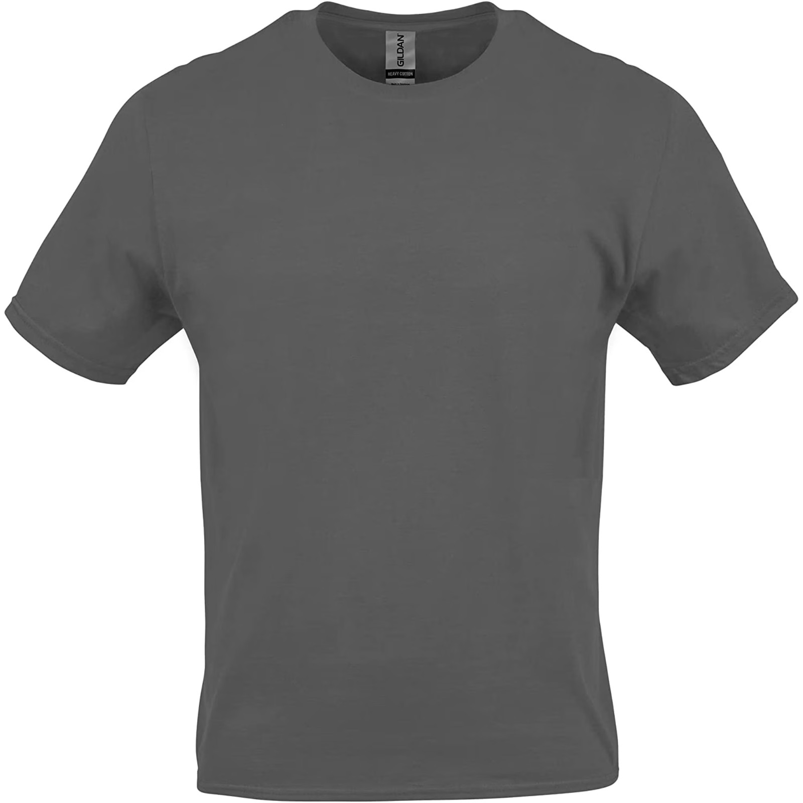 Gildan Men&rsquo;s Heavy Cotton T-Shirt, Style G5000, Multipack, Charcoal 3-Pack, M