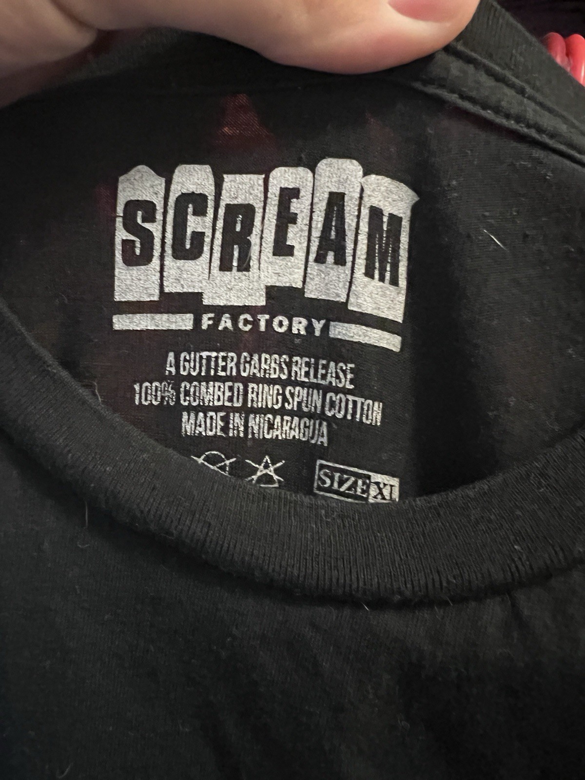 Scream Factory 10th Anniversary T-Shirt Unisex XL Gutter Garbs Horror Movie Rare