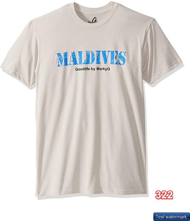 Marky G Apparel Mens 410-ST. LUCIA Tops Crew Neck T-Shirt XXXL Dark Heather Gray