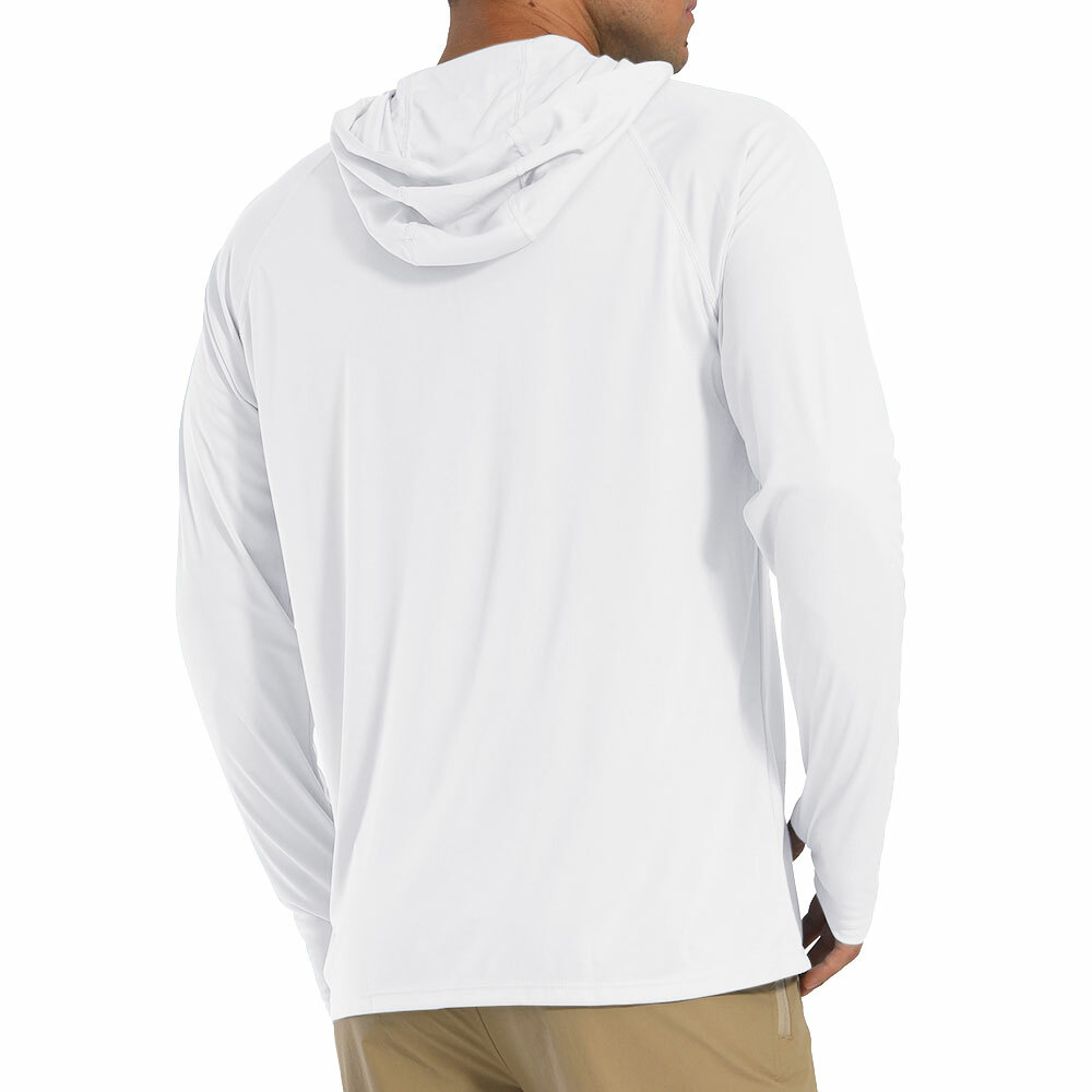 Men&rsquo;s UPF 50+ Hoodie Long Sleeve Sun Protection T-Shirt Outdoor Performance Tops