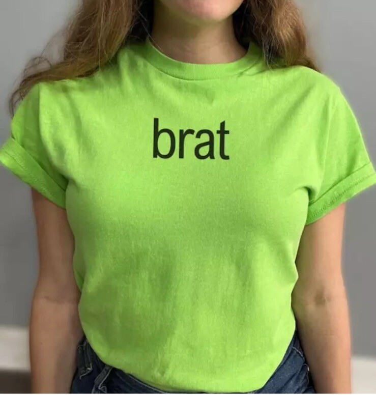 Brat Charli XCX Shirt Unisex Lime Green T-shirt