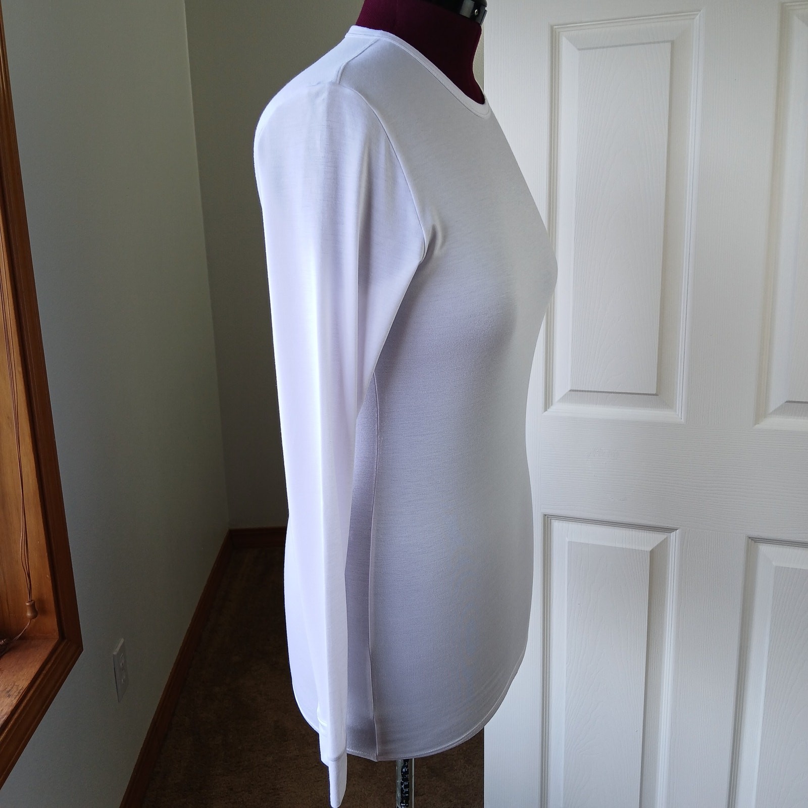 32 Degrees Heat Long Sleeve T-shirt Men&rsquo;s Small white warm base-layers