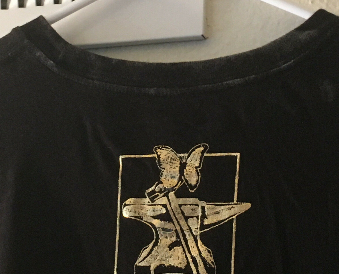 Gentle Giant Studios Stan Lee &lsquo;LEGEND&rsquo; Men&rsquo;s L T-Shirt Black/Gold – BRAND NEW OG