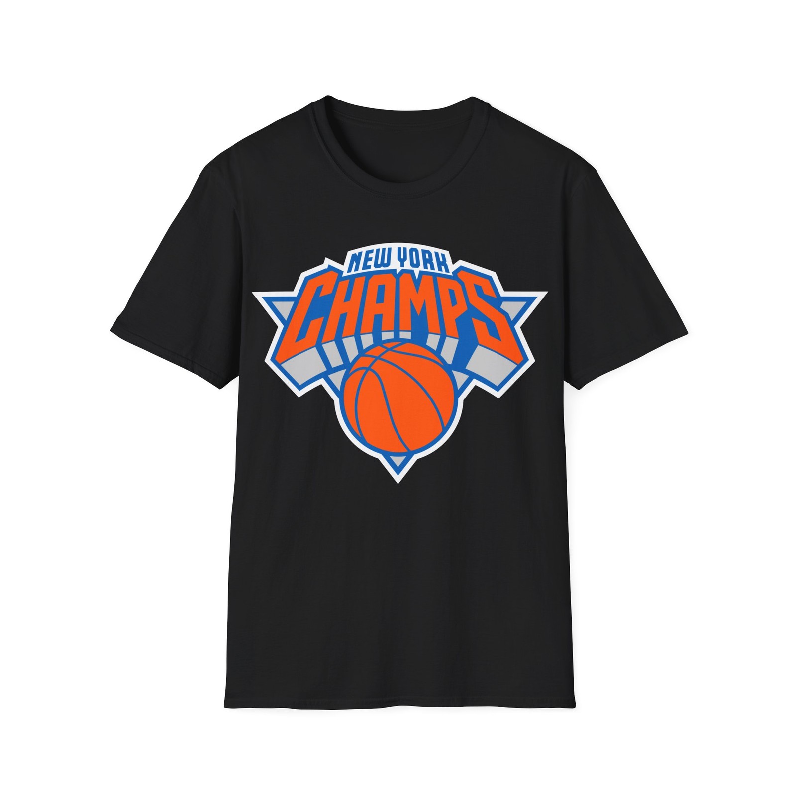 New York Knicks World Champs Basketball T-Shirt | Black Tahirt