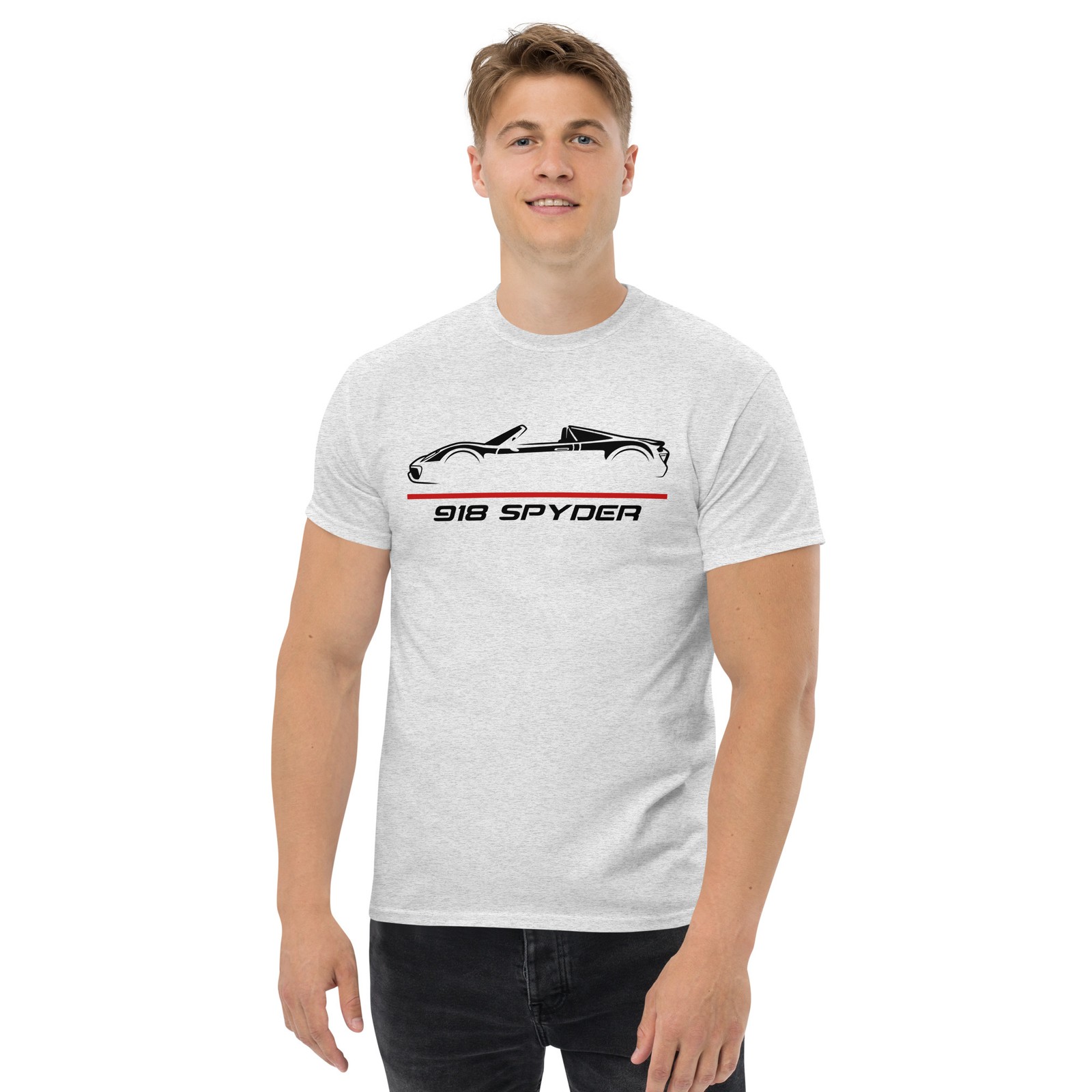 918 Spyder Hybrid Hypercar Holy Trinity Performance Graphic T-Shirt Gift