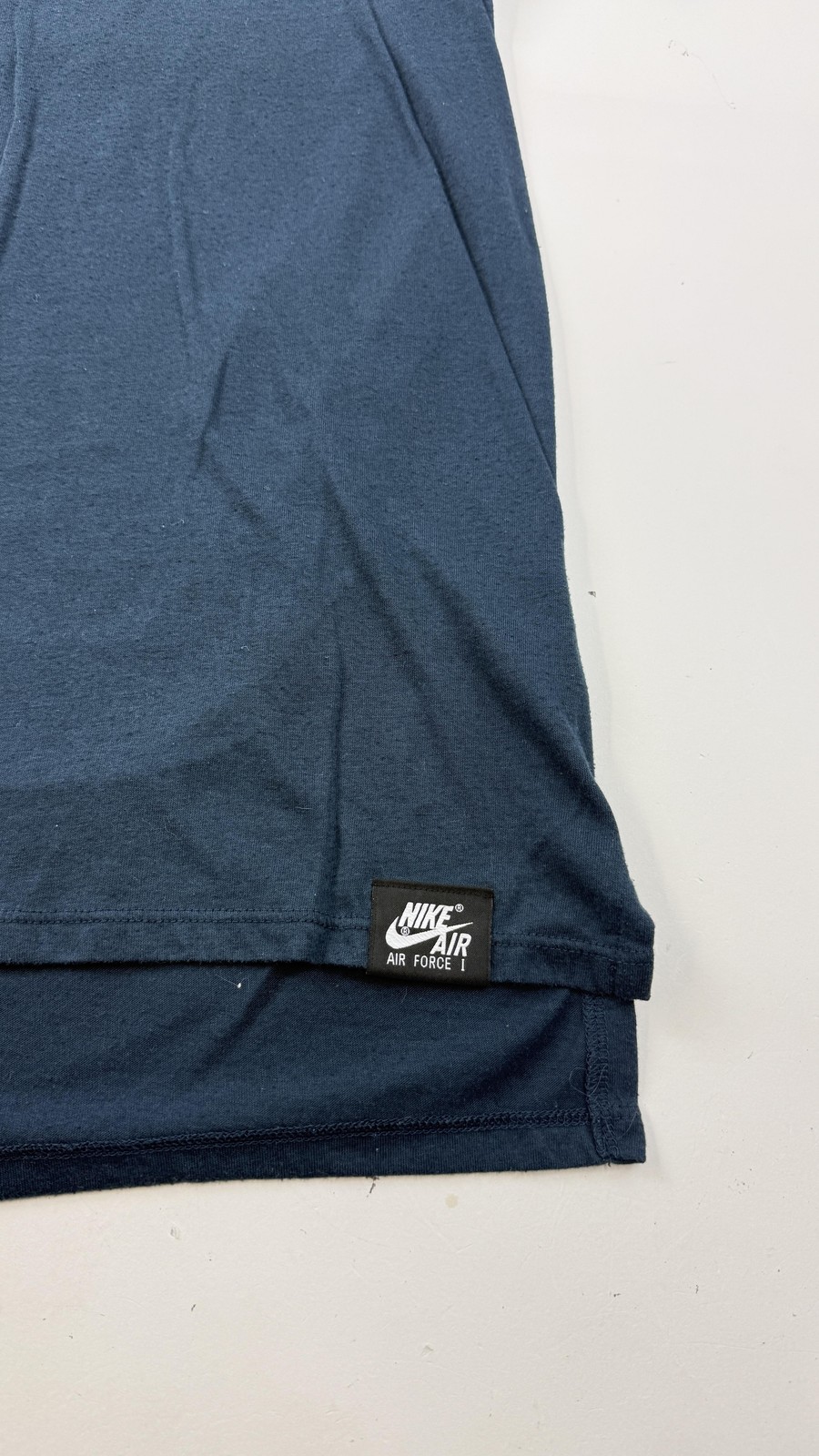 Nike Shirt Mens 2XL Blue AF-1 Air Force 1 82 Jersey Graphic Tri-Blend Tee