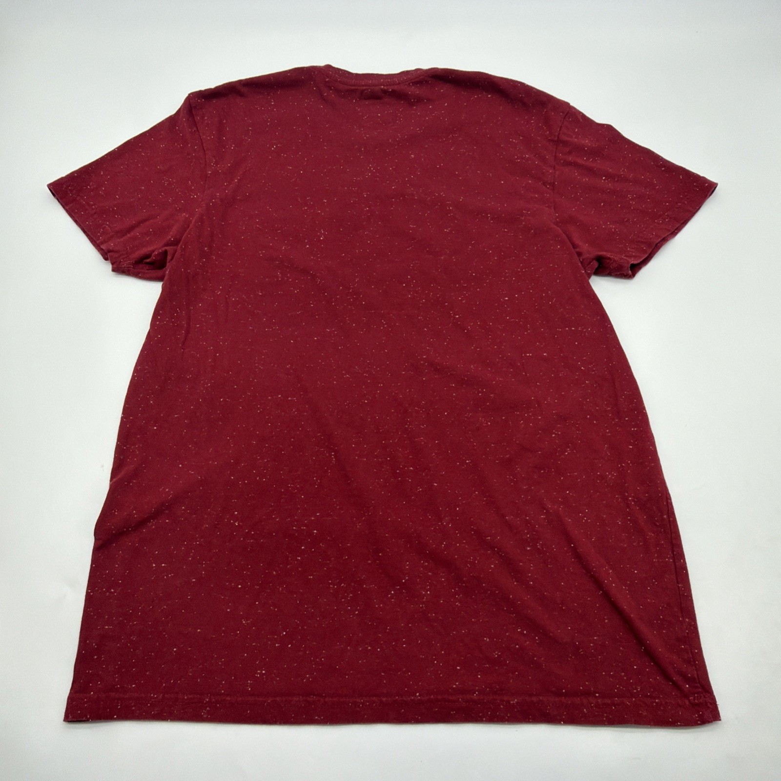 CSG Champs Sports Gear T-shirt Men S Burgundy Aop Pocket .#41499