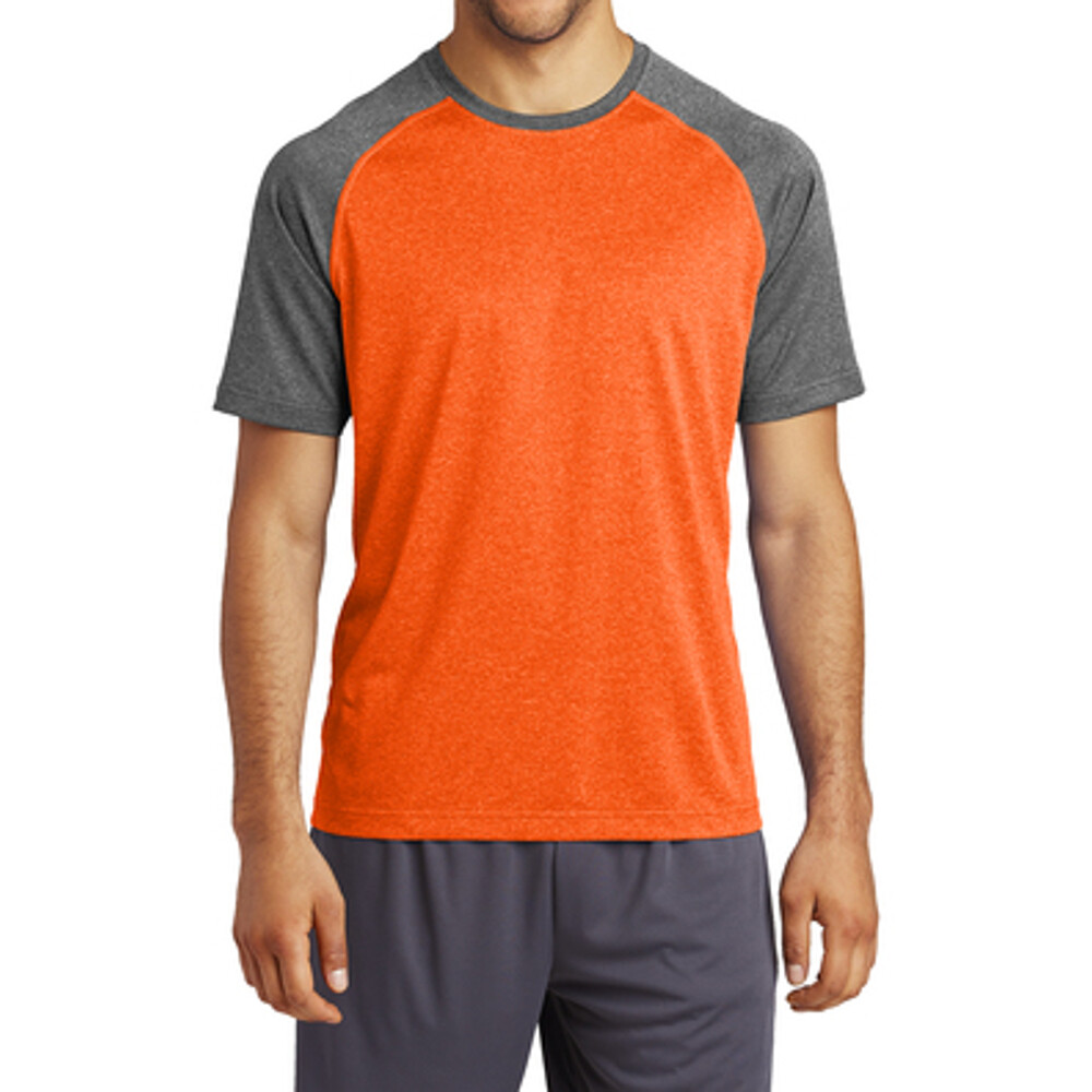 ST362 Sport-Tek Heather-On-Heather Contender Tee