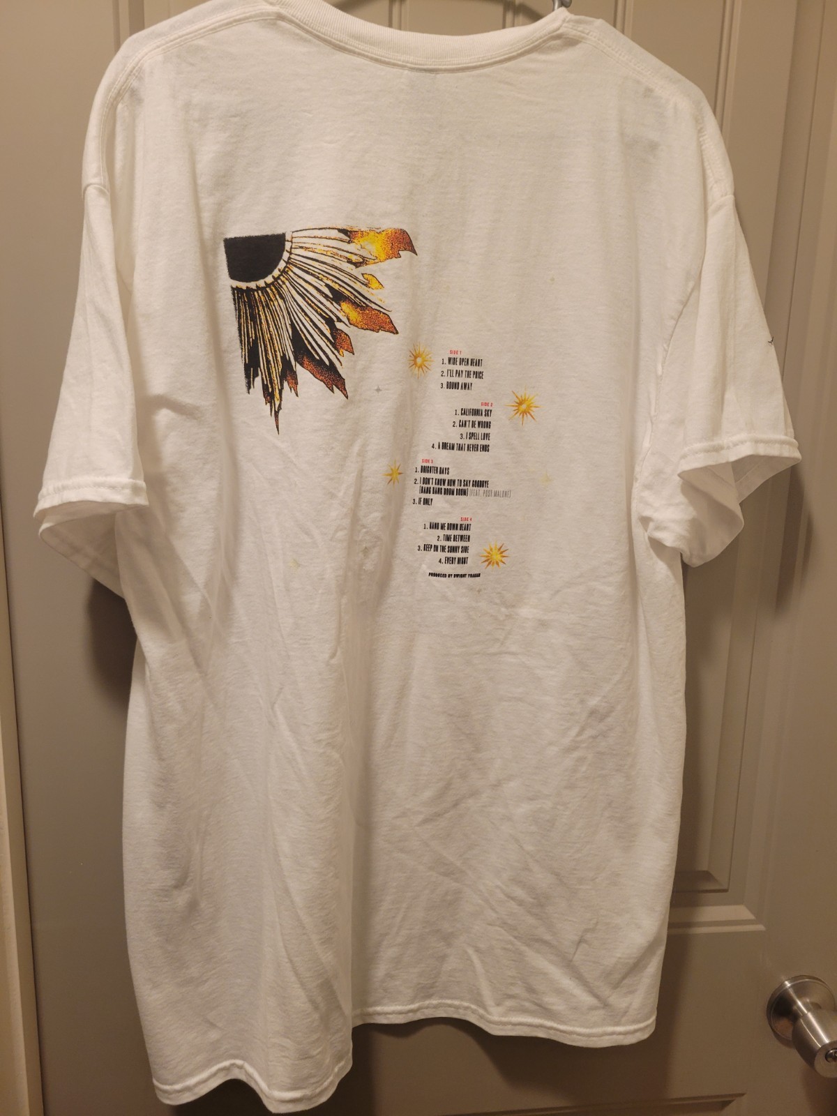 Dwight Yoakam Brighter Days Double Sided Shirt Gildan XL