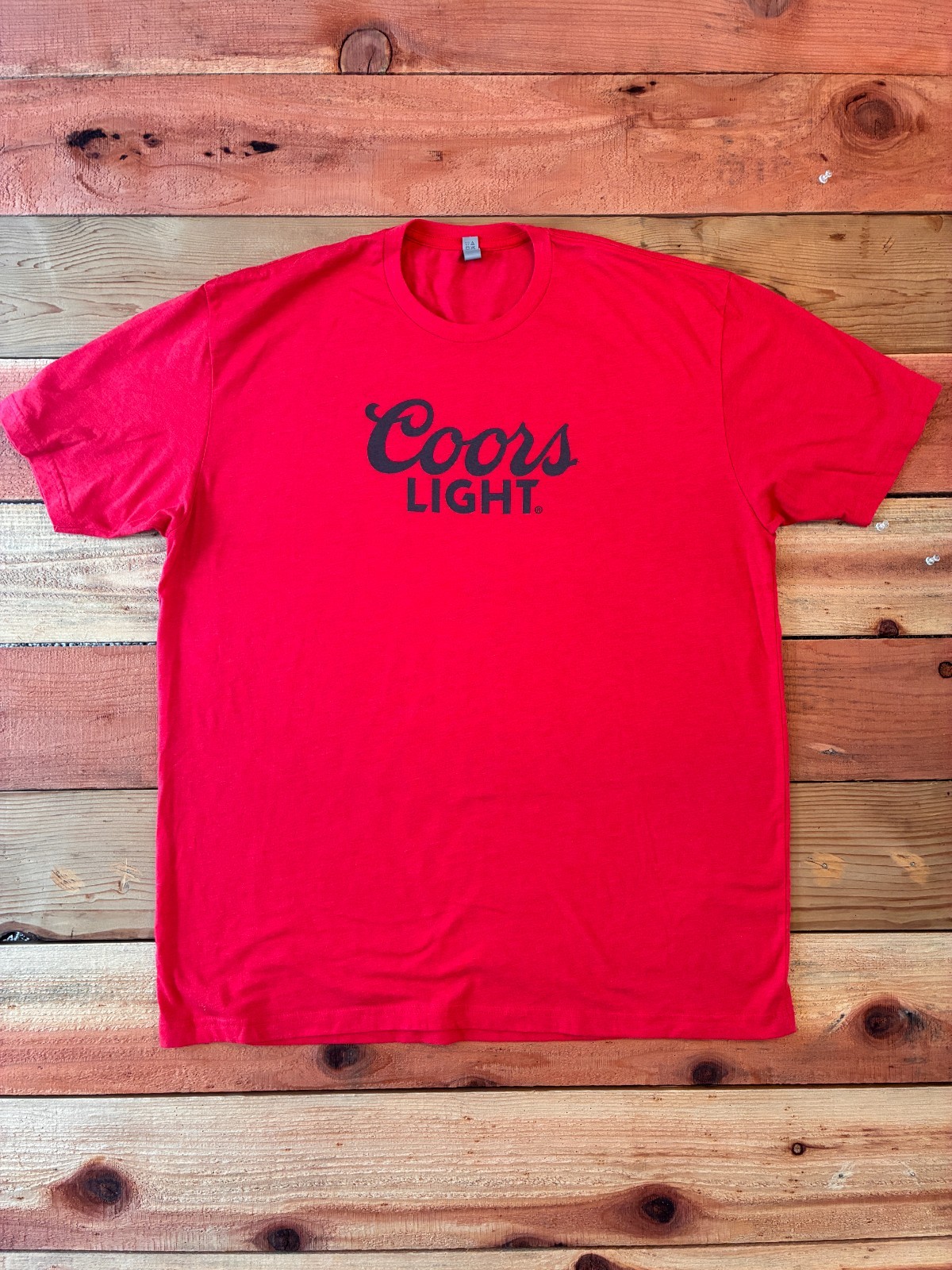 Coors Light Red Bar Tavern Dive Not Budweiser True Americana XXL Shirt