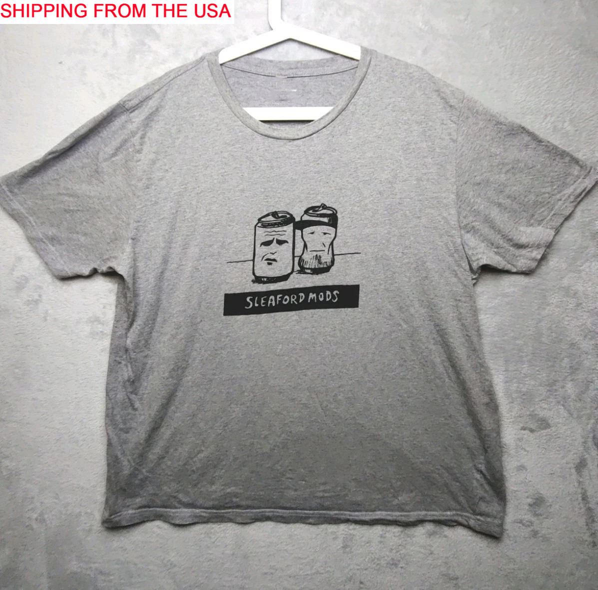 Sleaford Mods Band Sport Grey Punk Music Cotton T-Shirt S-5XL MC1717