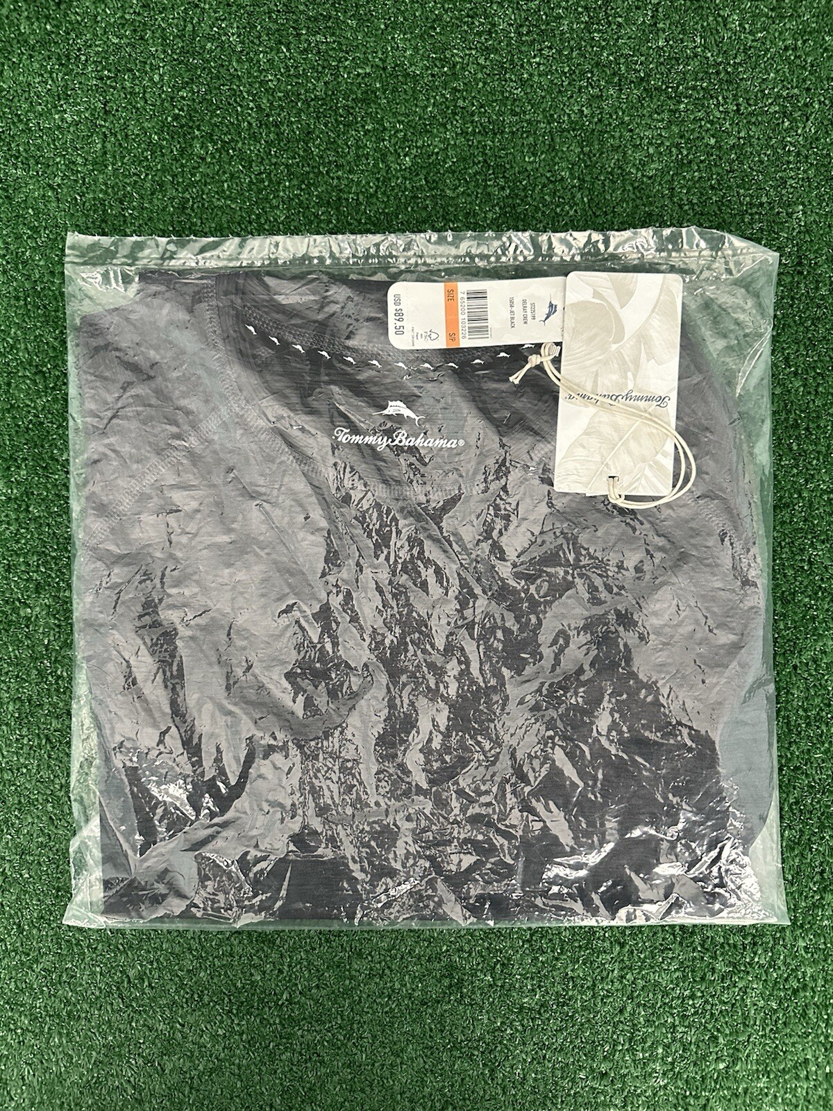 NEW Tommy Bahama IslandZone Delray Crew Tee Shirt, Men&rsquo;s Medium, Jet Black
